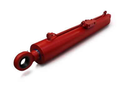 Sanitation truck hydraulic cylinder